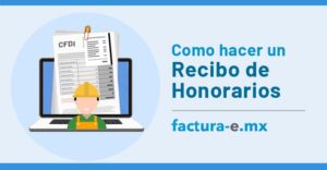 Como hacer un Recibo de Honorarios